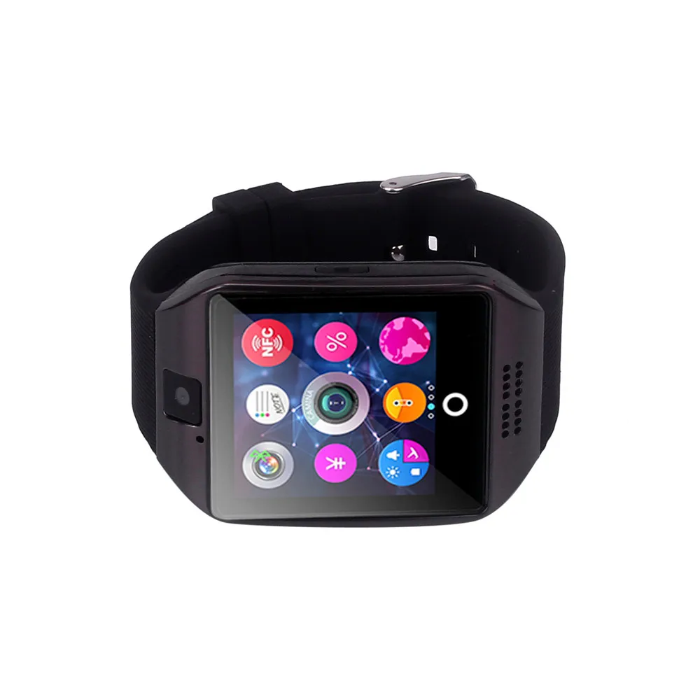Новинка Q18 Bluetooth Смарт часы камера Поддержка sim карты Smartwatch цифровые наручные