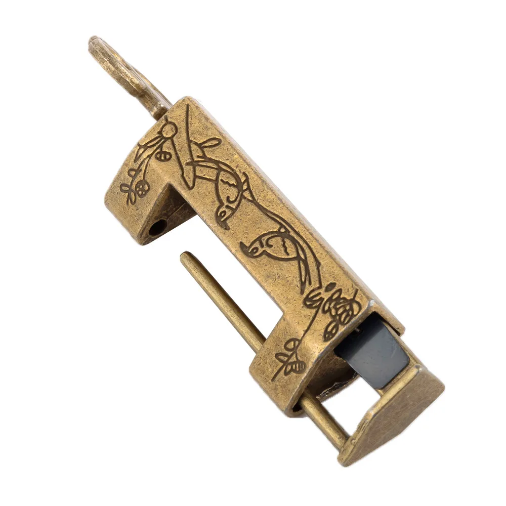 Винтажный китайский замок с замком из цинкового сплава в стиле ретро|Замки| |