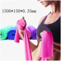 fitness exercise resistance bands latex gym strength training band yoga elastic band athletic fitness equipment bands expander