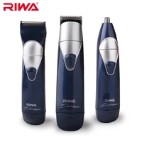 riwa rechargeable electric haircut machine for family professional 3 in 1 hair clipper cordless electric hair trimmer re 550a