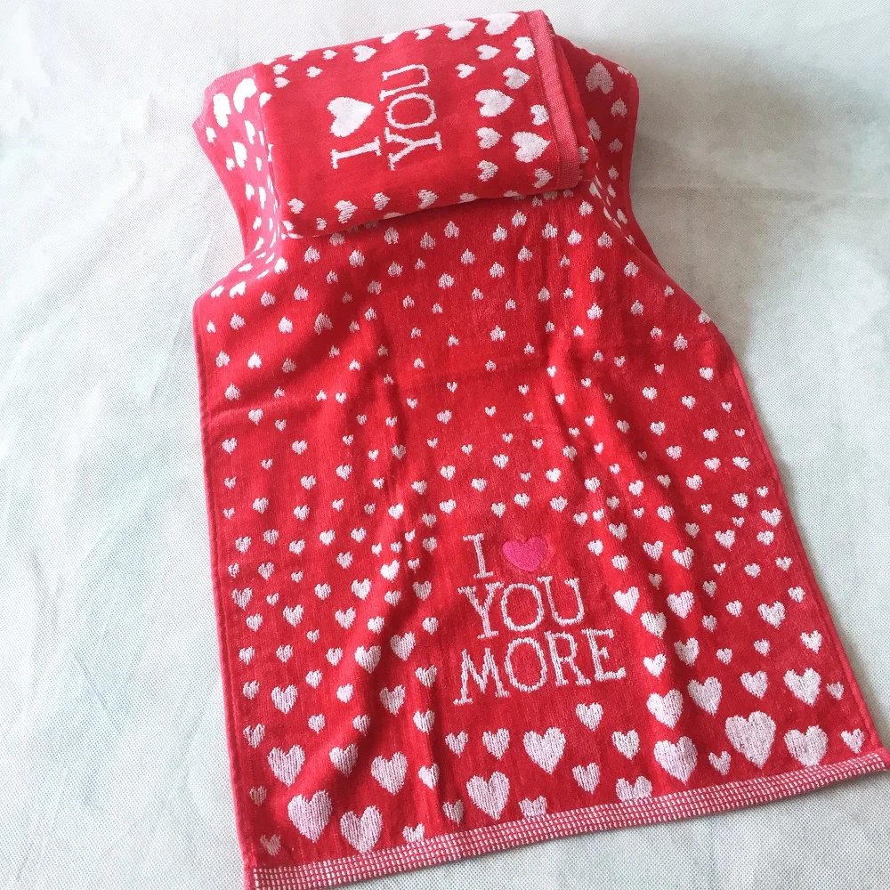 Хлопковое махровое полотенце для лица с вышивкой|face towel|towel thcotton terry towel |