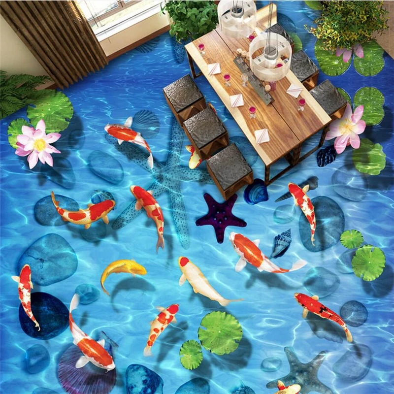 3D обои для ванной комнаты ПВХ самоклеящиеся на стену | Обустройство дома