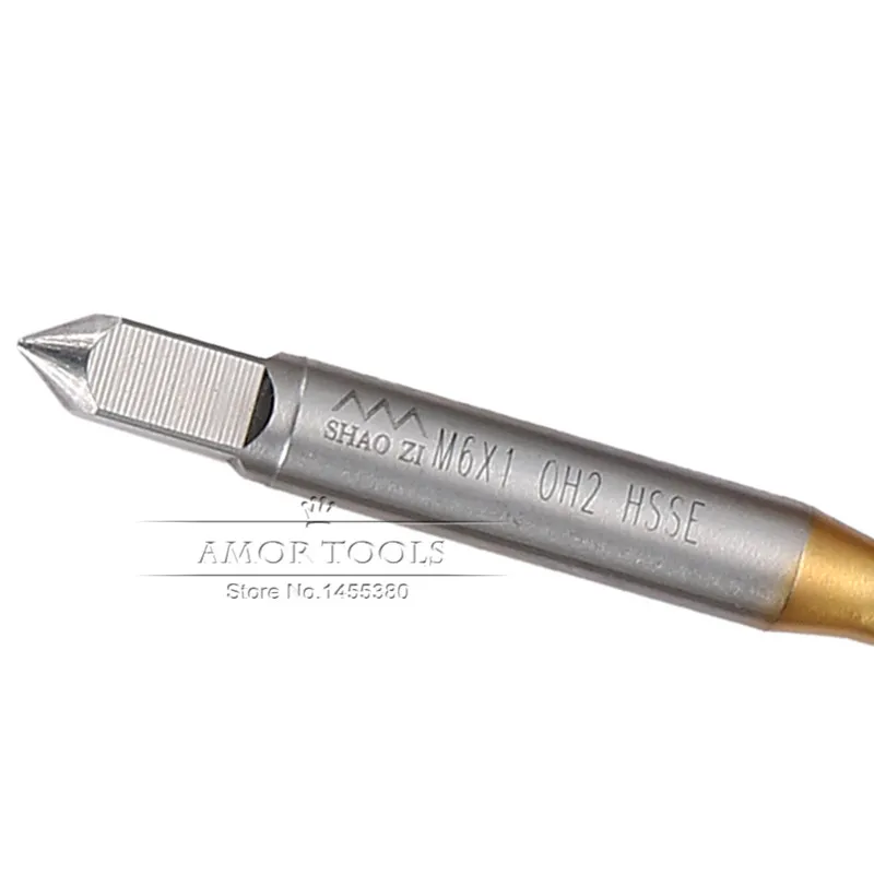 Спиральный кран M6 Винт поток станок из быстрорежущей стали метрический