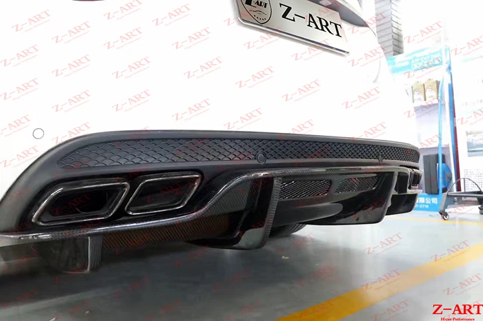 Z-ART из настоящего углеродного волокна aerokit для Mercedes benz W205 AMG Упаковка Комплект кузова из углеродного волокна для C класса- тюнинг кузова Комплект