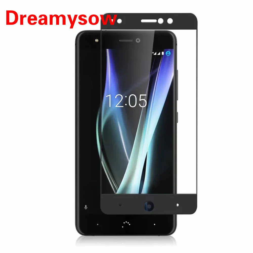 2.5D Закаленное стекло для BQ Aquaris X X2 Pro Полное покрытие Взрывозащищенная 9H Защитная