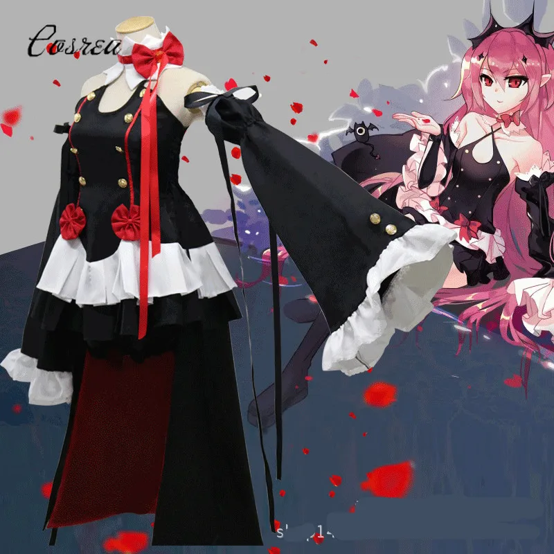 Аниме Серафим конца Owari No Seraph Krul Tepes униформа косплей костюм полный комплект