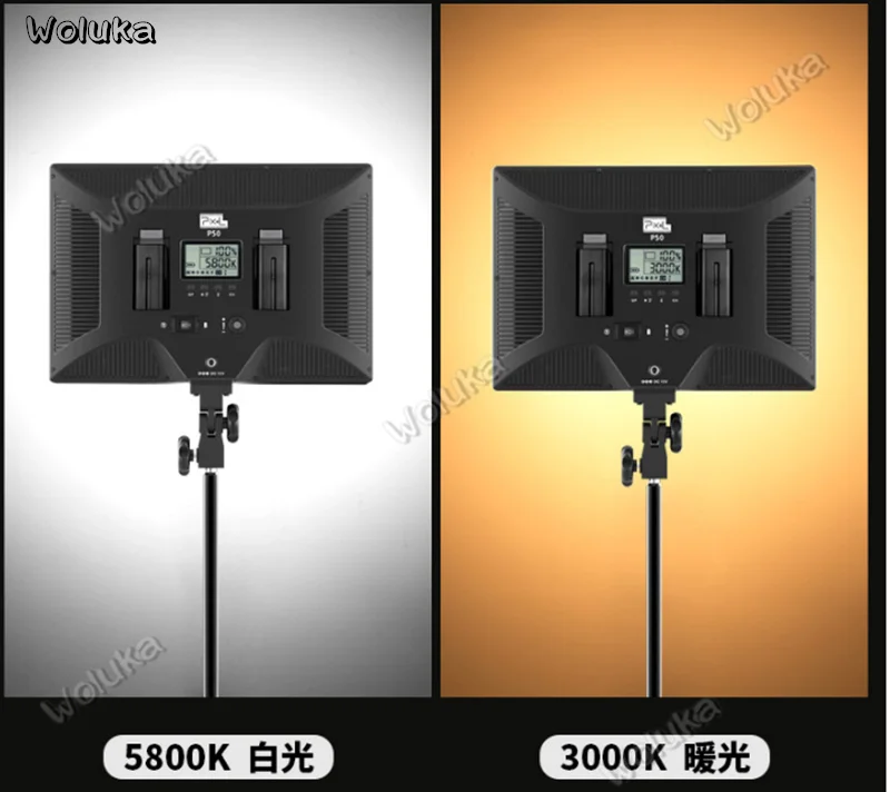 P50 three-lamp bracket set photographic fill light LED portable external Pat SLR handheld wedding Indoor Lamp CD50 T03 | Электроника
