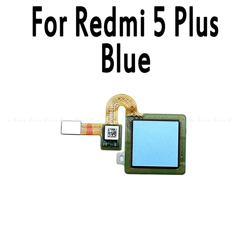 За счет сканера отпечатков пальцев Сенсор сканер гибкий кабель для Xiaomi Redmi 4X4 Pro Prime 5 плюс задняя крышка Кнопка возврата home ключ Замена Запчасти