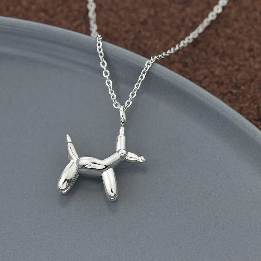 Ожерелье с подвеской в виде собаки воздушным шариком 10 шт./лот | Украшения и