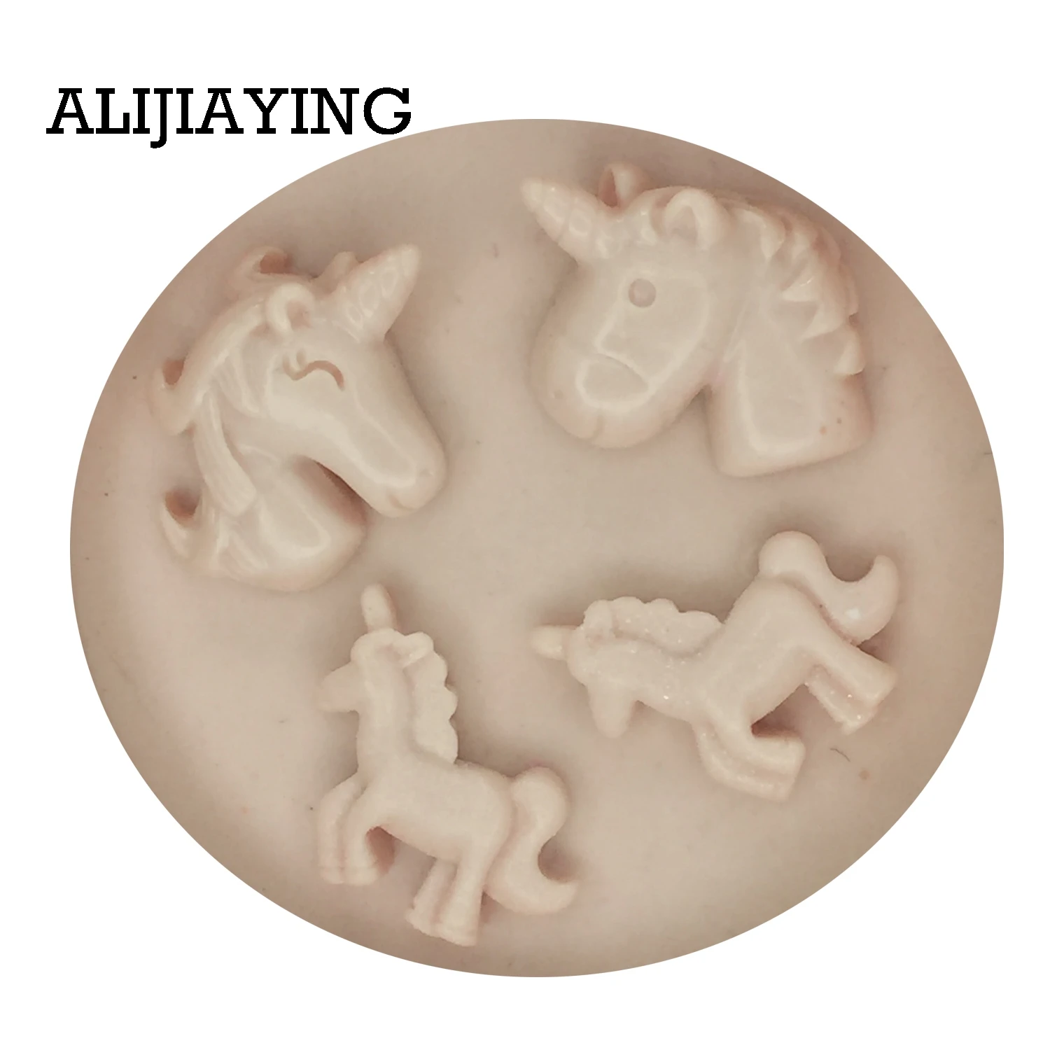 DY0007 силиконовая форма в виде единорога, лошади, формы для шоколада и помадки, инструменты для украшения тортов, моделирование для будущей мамы, подарки