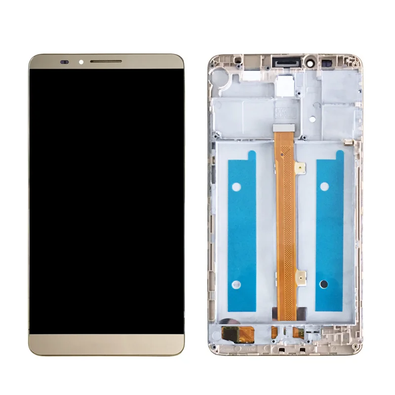 Оригинальный чехол для HUAWEI Mate 7 ЖК дисплей сенсорный экран дигитайзер частей с