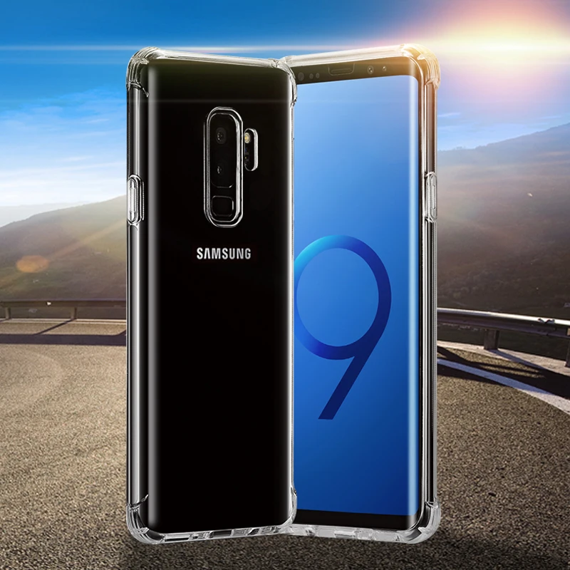 Чехол для телефона Samsung Galaxy S10 S9 S8 Plus S10E A7 A9 A8 A6 2018 M20 M10 Note 9 8 A8S A9S противоударный