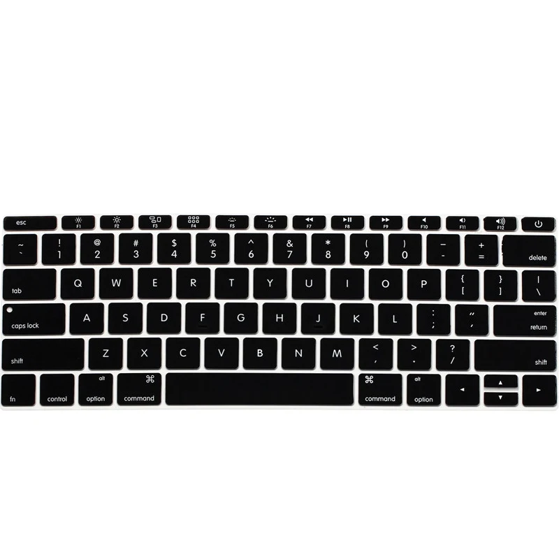 Версия США силиконовая клавиатура с буквенным принтом на английском языке для