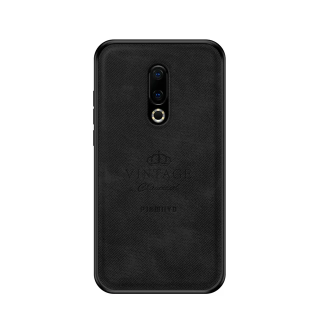 Black Для Meizu 16th чехол, высокое качество, Винтажный чехол для Meizu 16th PC, жесткий чехол, чехол s для Meizu 16th, чехол для телефона - Цвет: Black