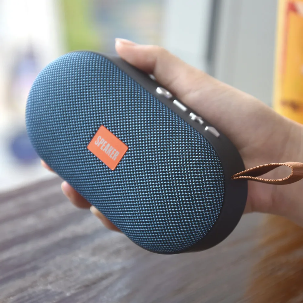 Портативный тканевый беспроводной Bluetooth динамик Водонепроницаемый мини Аудио