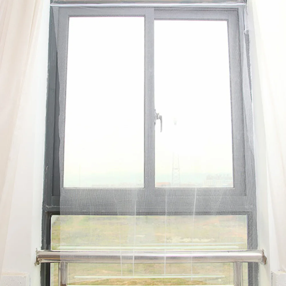 

Новинка 2 шт. окна Экран самоклеящаяся Антимоскитные штаны Экран s Сетка W/самоклеящаяся "сделай сам", защита от комаров, мух и жуков