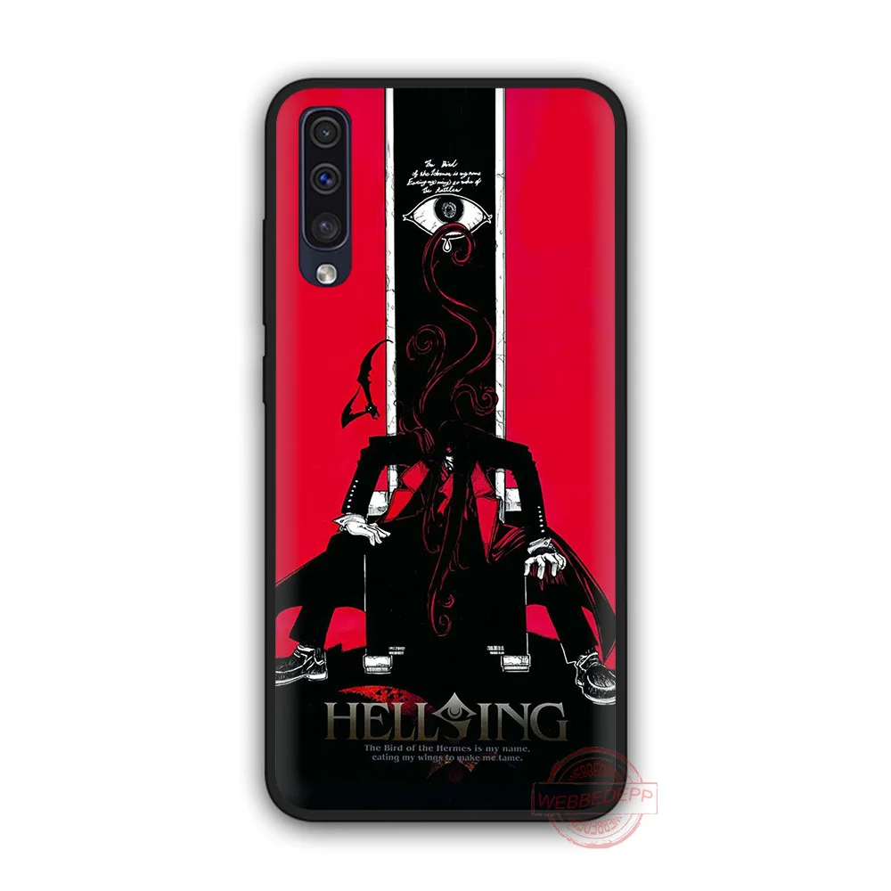 WEBBEDEPP Anime Hellsing Alucard Fan Soft Case for Samsung A3 5 6 7 8 9 J6 A10 A20 A30 A40 A50 A60 A70 S M10 M20 M30 M40 |