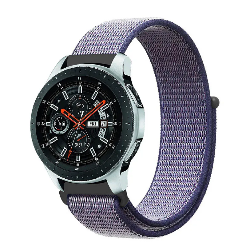 Нейлоновый Регулируемый ремешок для часов Ремешок Quick Release наручный samsung часы 46 мм