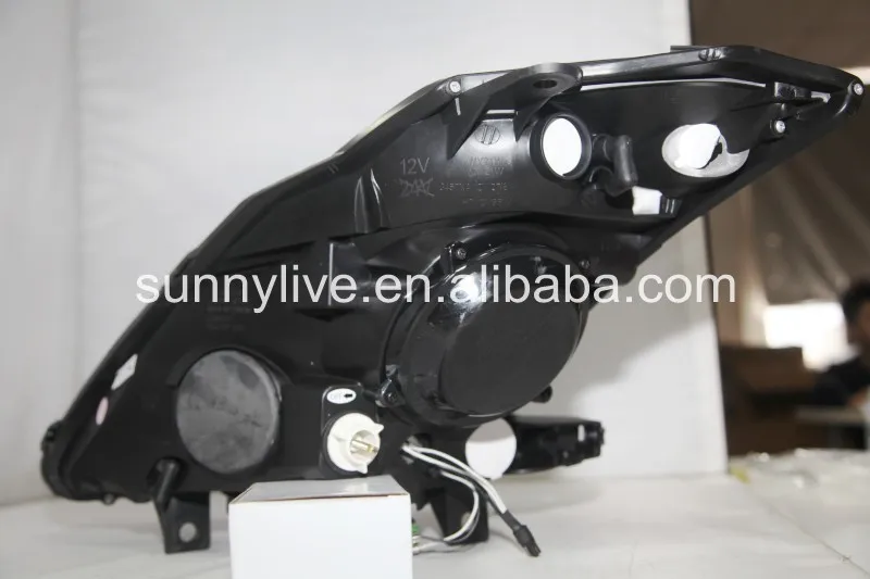 Для Nissan для 350Z светодиодные фары 2003-2005 год черный Корпус SN