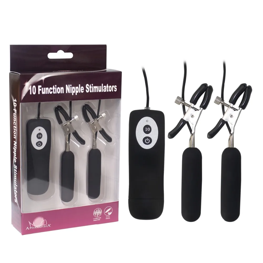 Клипса для сосков 10 частот вибратор устройство массажа груди Стимулятор клитора
