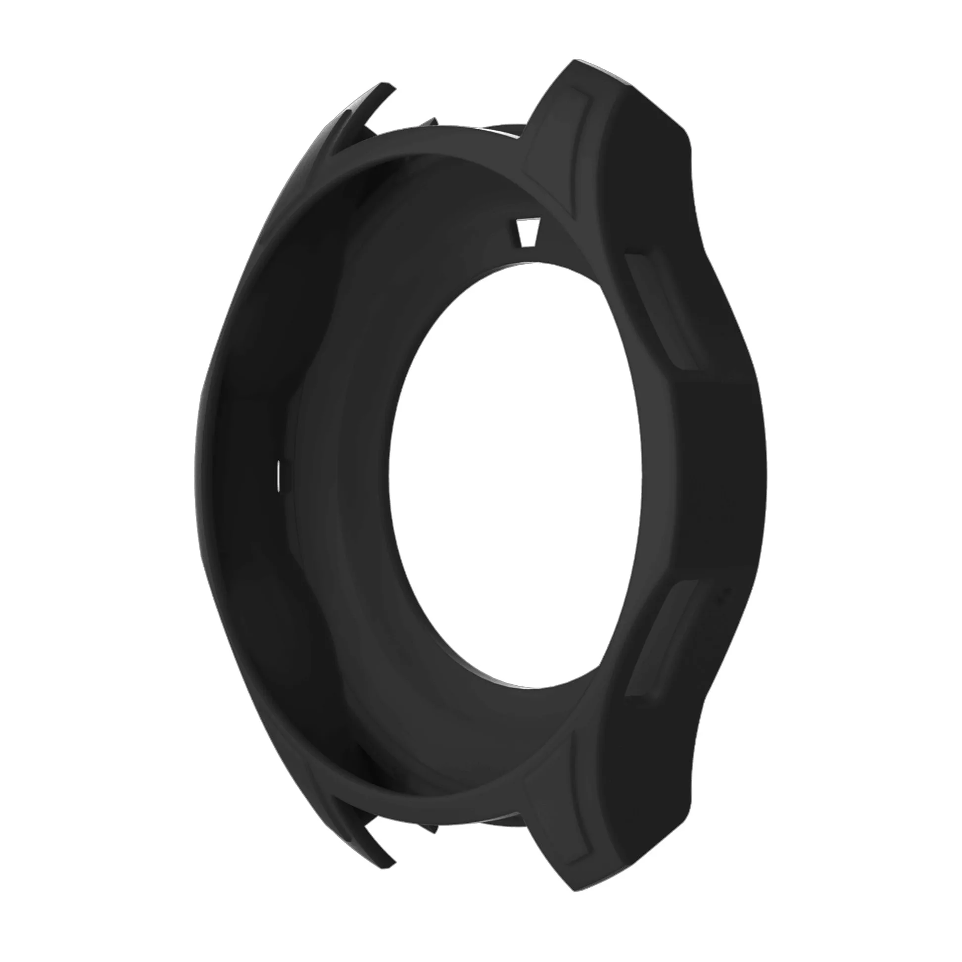 Черный Чехол для часов для samsung gear S3 Frontier, защита экрана от царапин и падений - Цвет ремешка: Черный
