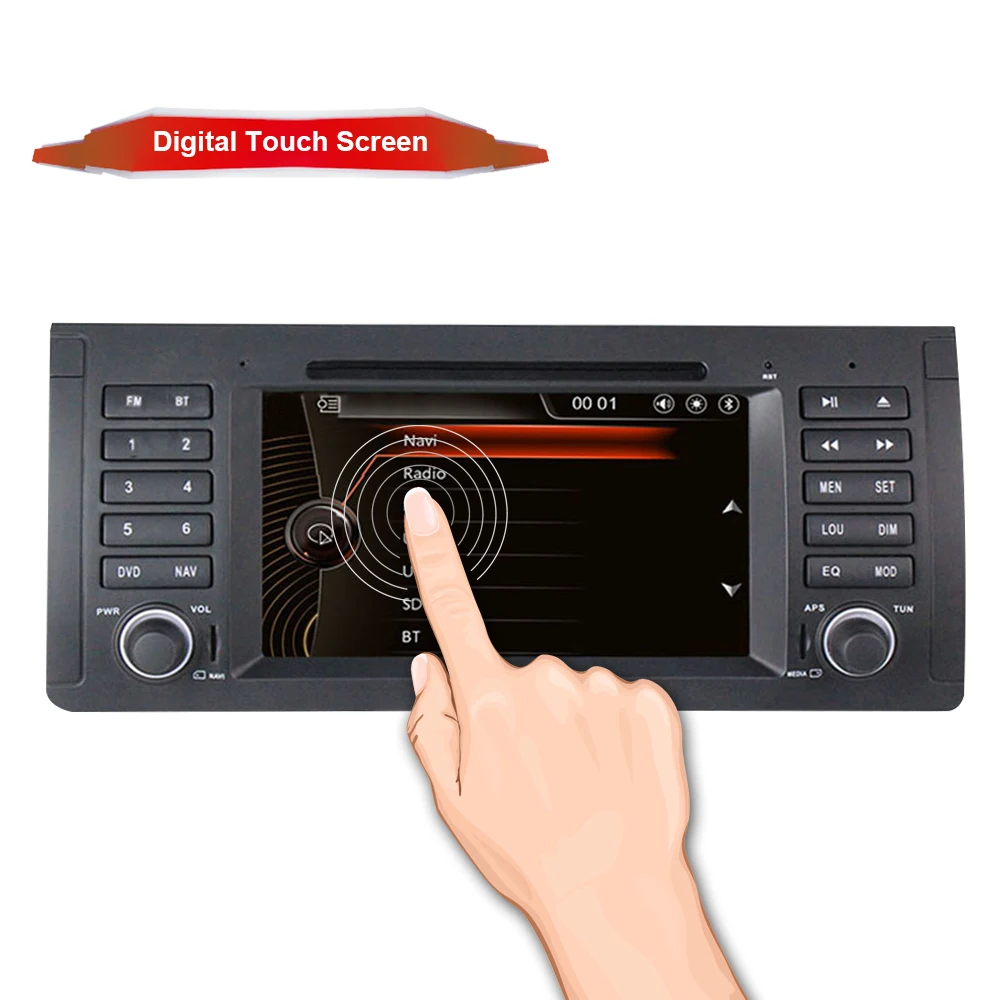 WINCE 6.0 MTK MT3360 DVD/DVR/3 Г/WI-FI/Bluetooth с DVD-ПЛЕЕР Автомобиля для BMW X5 (1995-2003) E39 E53 (2000-2007) |
