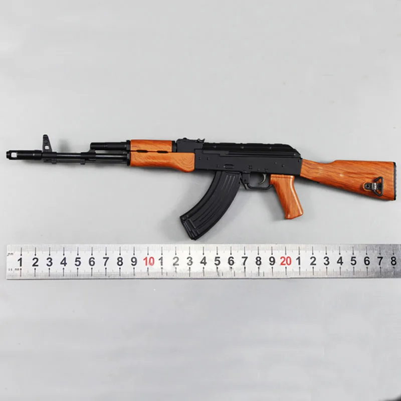 1:3. 5 Горячая AK47 металлический игрушечный пистолет модель игрушечного оружия снайперская винтовка дети AK74 DIY Подарочная коллекция juguetes модель оружия не может снимать