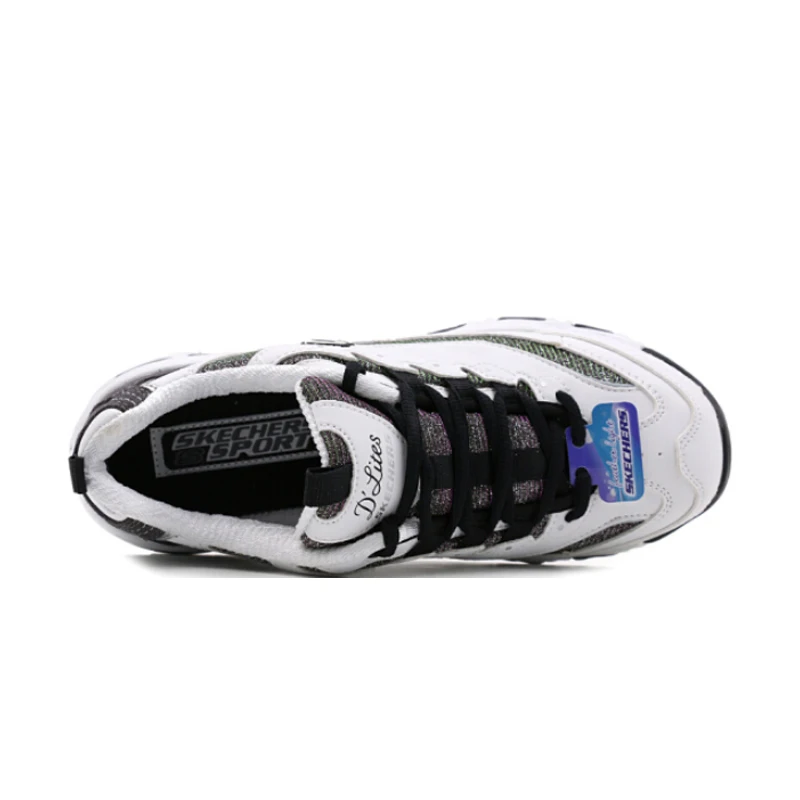 Женские кроссовки на платформе Skechers повседневные дышащие 99999958 CCS 2019|Обувь без