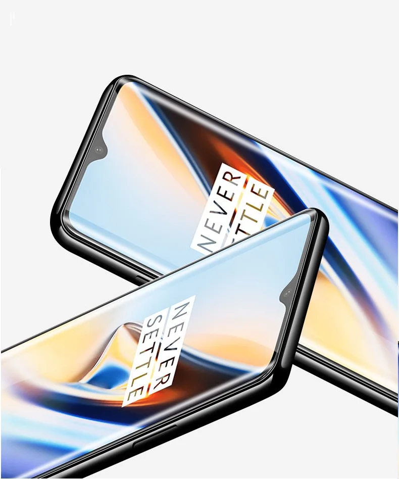 Мягкая защитная пленка на переднюю и заднюю панель для Oneplus 6T 1 + Гидрогелевая 7 pro