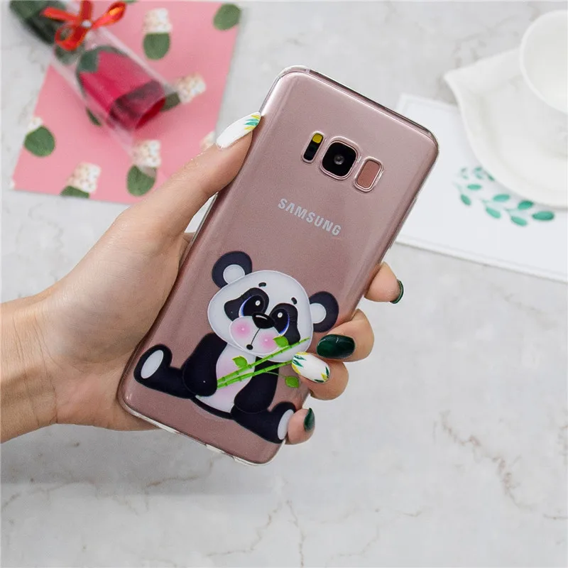 Чехол для samsung Galaxy S8 S9 плюс Мягкий ТПУ силиконовый чехол S9Plus S8Plus S 8 9 телефонные
