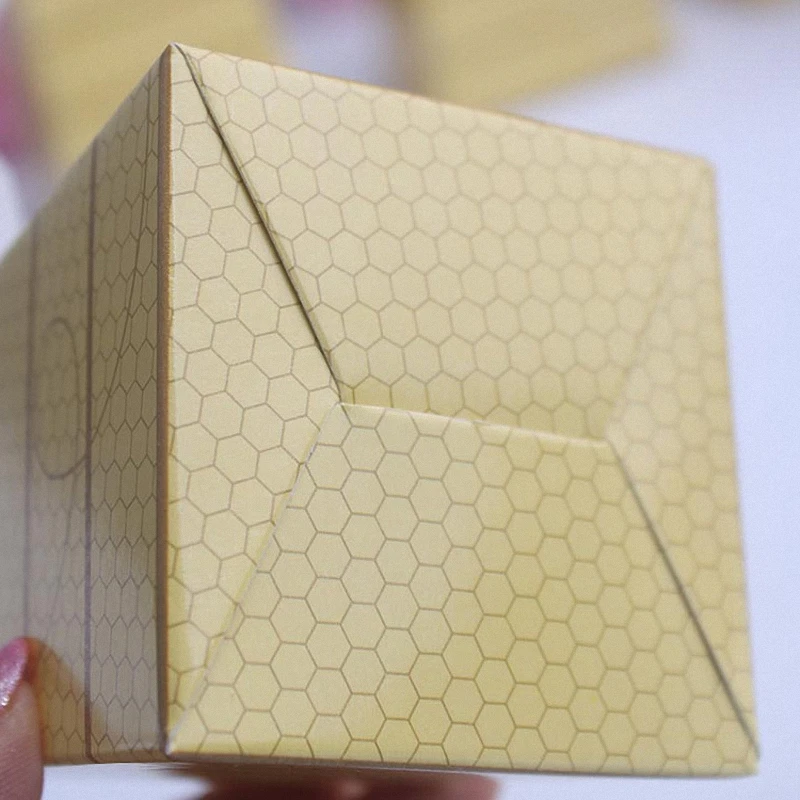 20 шт. детский душ поставщик пчелы соты желтая бумага Милая коробка конфет с