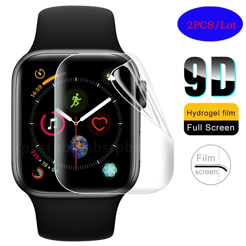 Гидрогелевая пленка 9D с полным покрытием для защиты экрана iwatch 4 3 2 1 Защитное