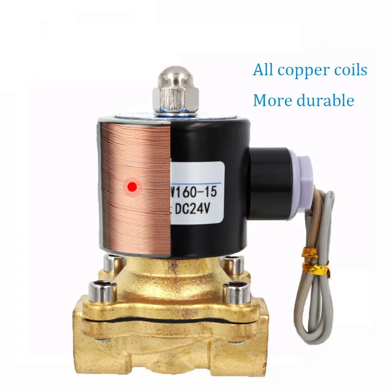 G1/4 &quotразмер 2W025 08 вода масло воздушный Газ Нормально закрытый клапан 1/4&quot AC220V DC12V