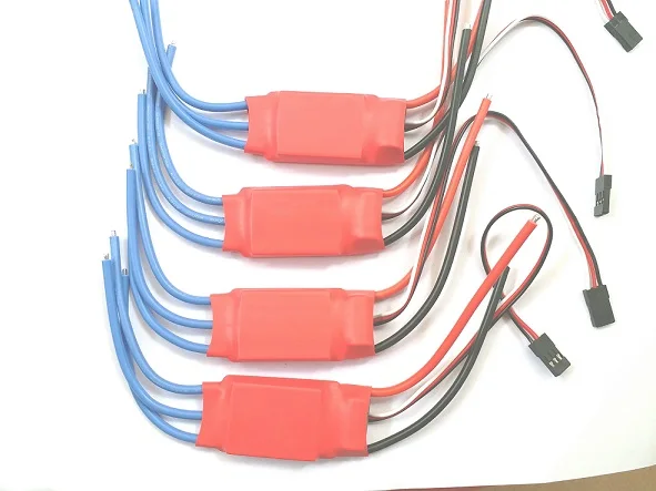 4 шт./лот 30 А SimonK prgram RC бесщеточный ESC с BEC 5 В 3 для осевого квадрокоптера