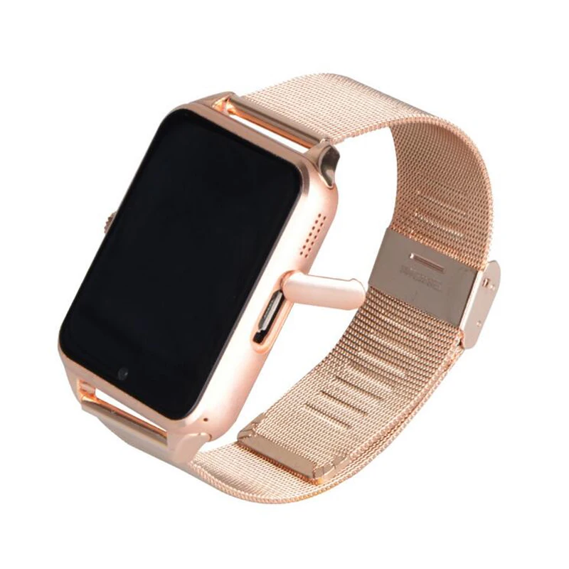 New Metal strap Smart Watch Z50 2G Internet Support SIM TF Card Wearable Devices SmartWatch For Apple Android Phone. | Электроника