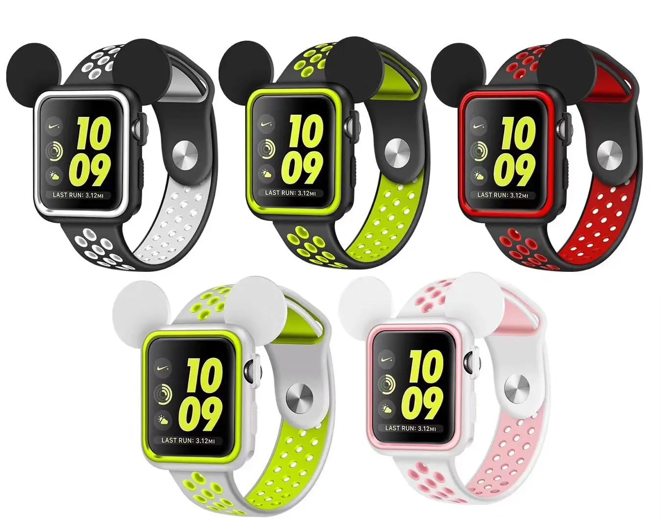 new bumper Silicone Cover Frame Soft Rubber Case For Apple Watch cover iwatch 3/2/1 38mm 42MM | Наручные часы