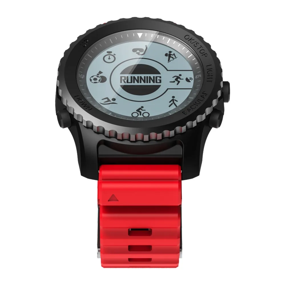 Smartch S968 Bluetooth Смарт-часы IP68 водонепроницаемый поддержка давления воздуха gps