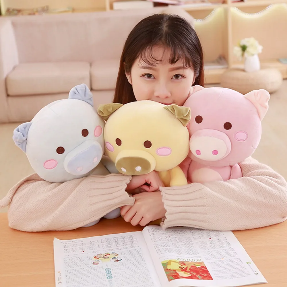 30 см Прямая поставка розовая свинка гигантская плюшевая кукла свинья игрушки для