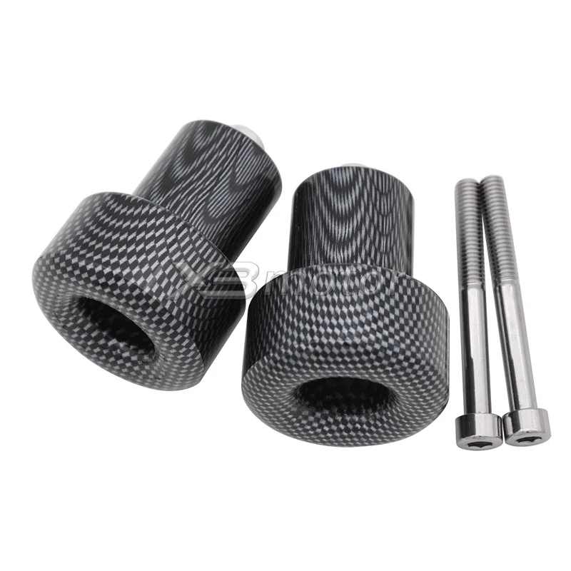 Carbon Fiber Мотоцикл Нет Cut Рамка ползунки аварии защита от падения для мотоциклов для Kawasaki Ninja ZX-6R ZX-9R ZX-12R ZX6R ZX9R ZX12R ZX 6R 9R 12R - Цвет: Carbon Fiber
