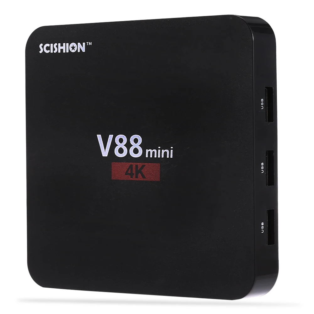 ТВ приставка SCISHION V88 mini RK3229 4 ядра Android 6 0 1 Гб + 8 Smart TVBOX|smart tvbox|tv boxmini tv box |