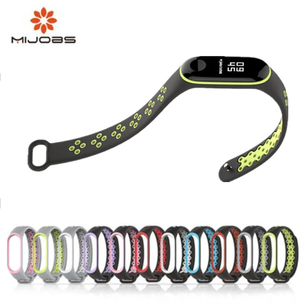 

Mi Band 3 Bracelet Strap wrist strap for Xiaomi mi band 3 watch xiomi Mi band3 accessories smart bracelet sport Silicone Strap