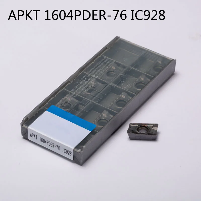 SWIS APKT 1604 гидрированных 76 ic928 10 шт./компл. натуральная Вольфрам вставить outil де tournage