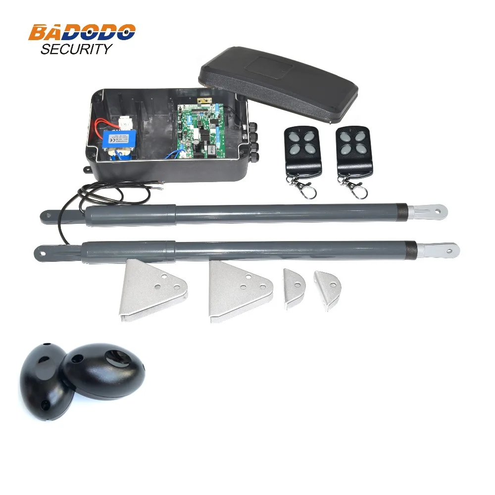 200KG automatic Dual Arm swing Gate Opener Operator Motor drive door open opener For access control home security|Наборы для