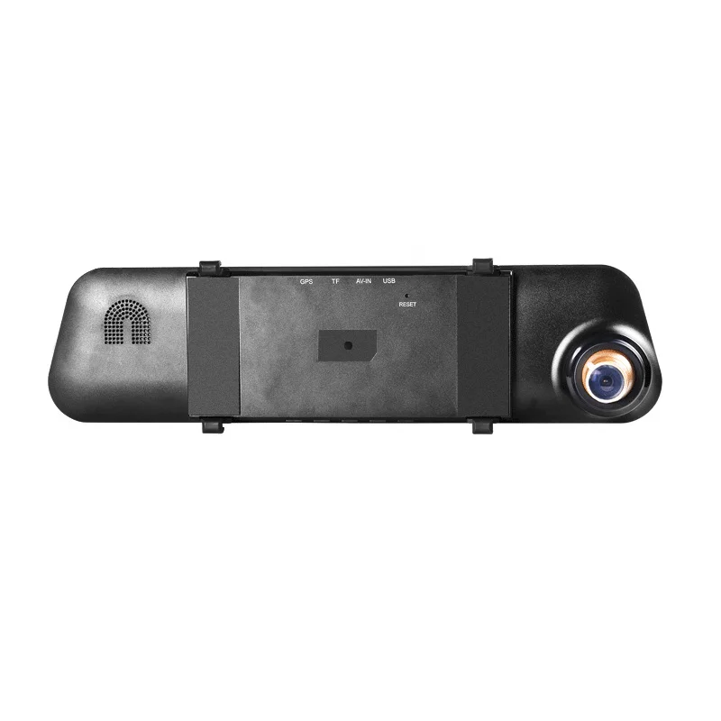 Online/ Full HD 1080P Car Dvr Camera Auto 4.3 Inch Rearview Mirror Digital Video Recorder Dual Lens Registratory Camcorder | Автомобили и
