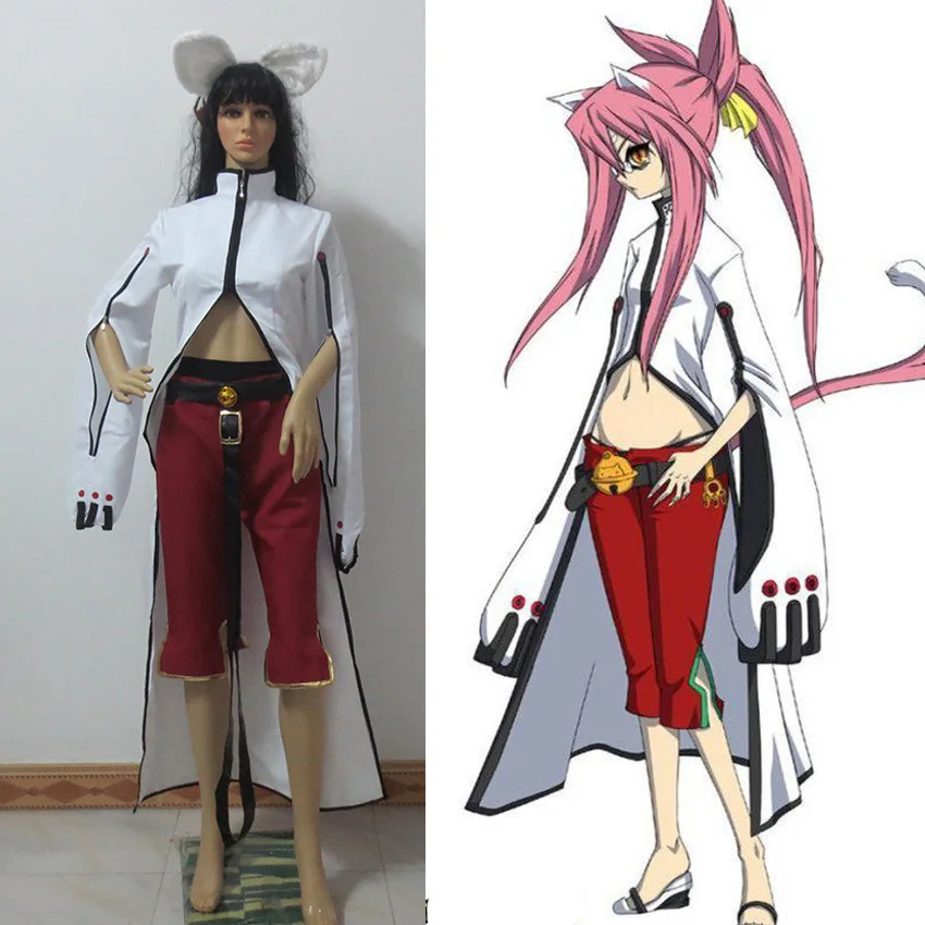 

Блейзер бедствия триггер Косплей Kokonoe белый костюм униформы