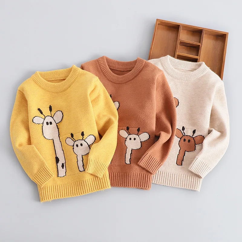 

2020 new fashion children sweaters boys and girls sweaters winter clothing B8121