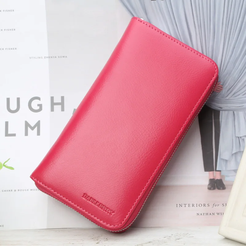 Rfid женские кошельки из натуральной кожи с множеством отделений 36 держатель для