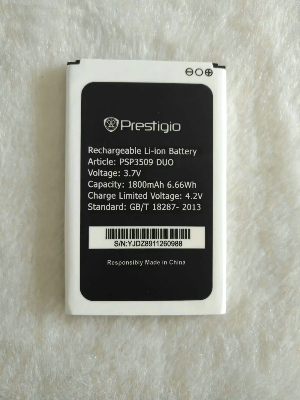 Новый аккумулятор для PSP3509 Duo 1800 мАч Сменный телефона Prestigio Wize D3 E3 K3 3509 PSP3509Duo |