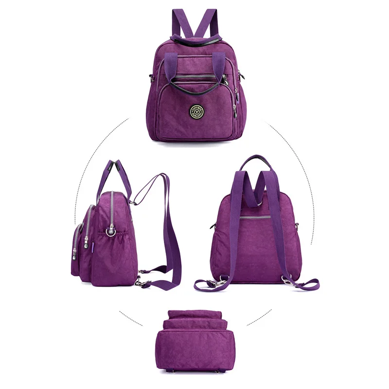 Women fashion Female Backpack Leisure Laptop Mochila Masculina Multifunction School Bags NEW waterproof M310 | Багаж и сумки