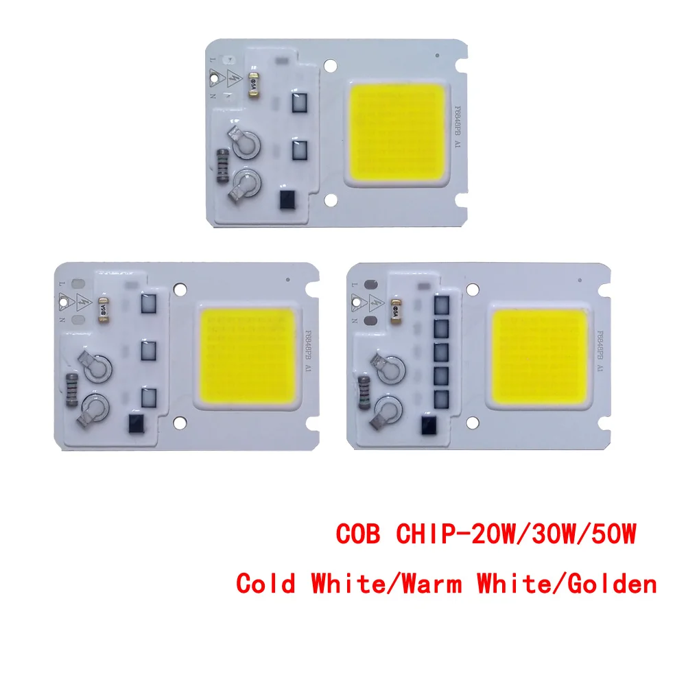 5 шт./лот Smart IC высокомощный светодиодный чип cob для проекторов 20 Вт 30 50 220 В DIY